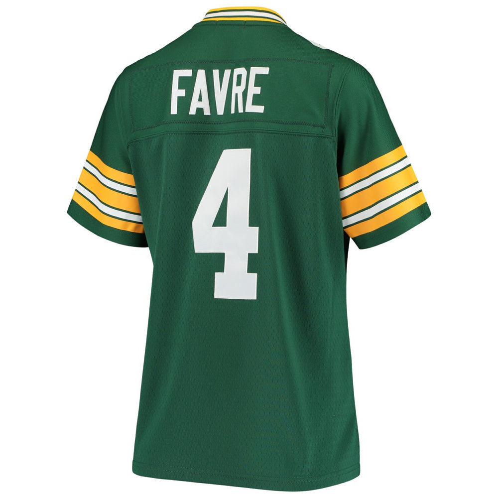 Brett Favre Green Bay Packers Women's 1996 Legacy Replica Player Jersey - Green outlet