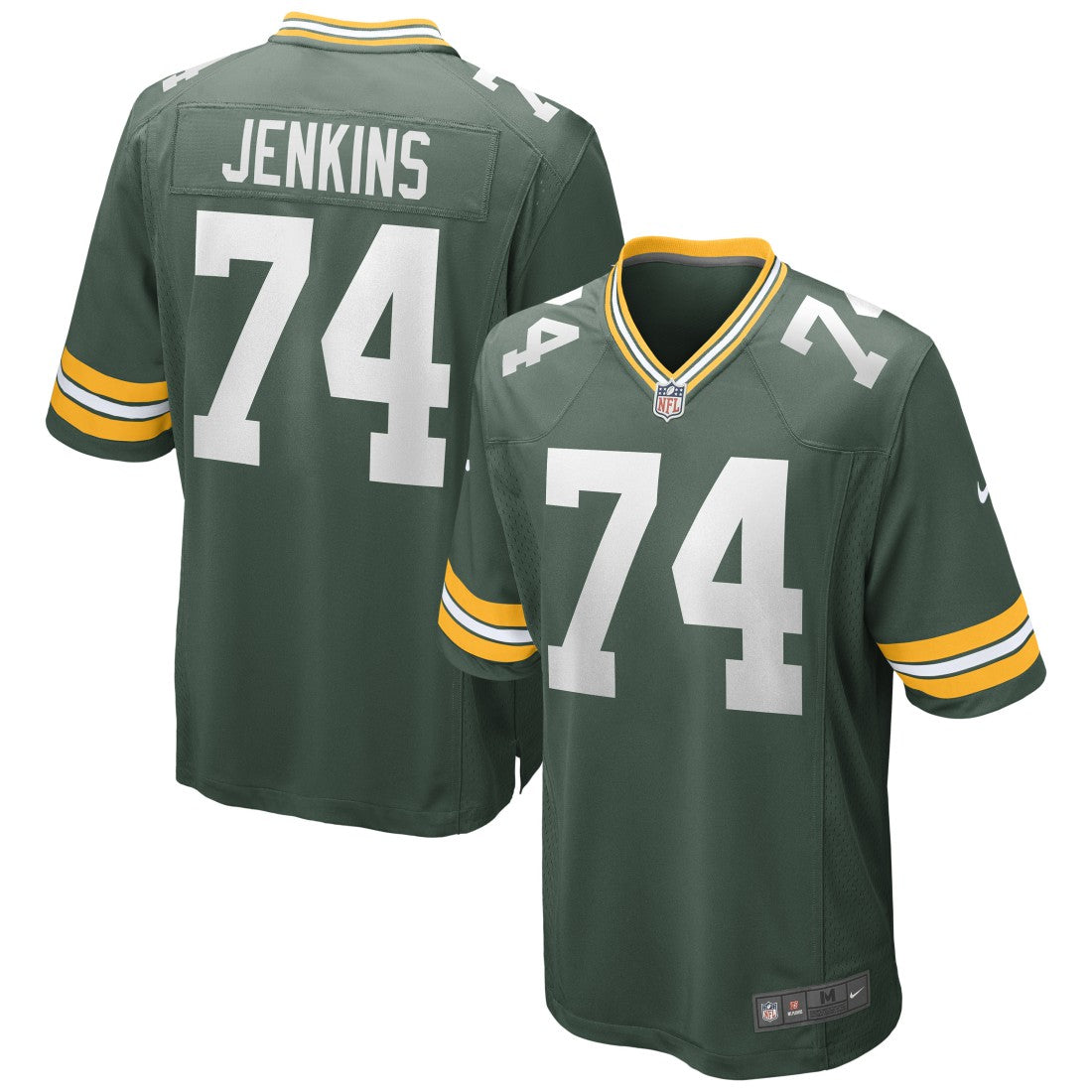 Elgton Jenkins Green Bay Packers Game Jersey - Green | Nike discount