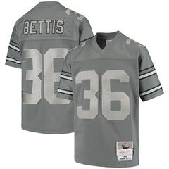 Jerome Bettis Pittsburgh Steelers Youth 1996 Retired Player Metal Replica Jersey - Charcoal for sale