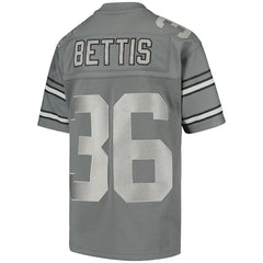 Jerome Bettis Pittsburgh Steelers Youth 1996 Retired Player Metal Replica Jersey - Charcoal for sale