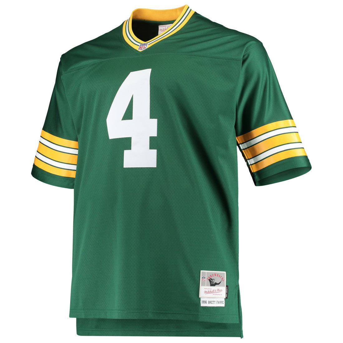 Brett Favre Green Bay Packers Big & Tall 1996 Retired Player Replica Jersey - Green discount