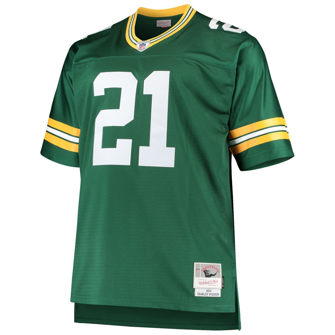 Charles Woodson Green Bay Packers Big & Tall 2010 Retired Player Replica Jersey - Green on sale