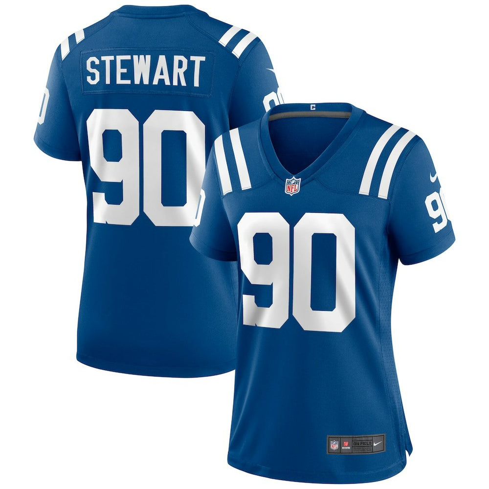 Grover Stewart Indianapolis Colts Women's Game Jersey - Royal | Nike on sale