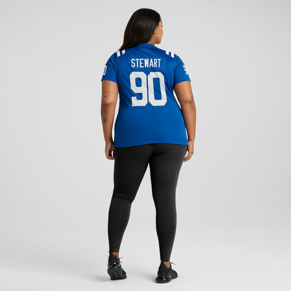 Grover Stewart Indianapolis Colts Women's Game Jersey - Royal | Nike on sale