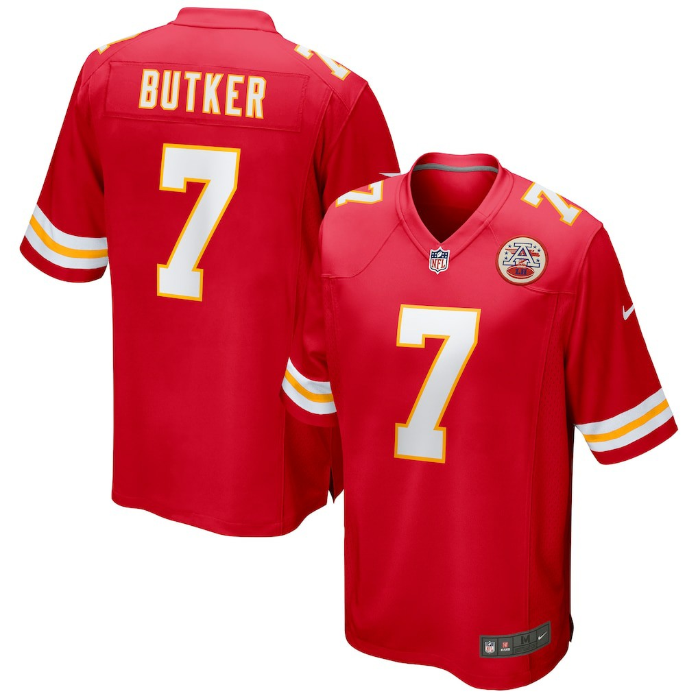 Harrison Butker Kansas City Chiefs Game Jersey - Red | Nike on sale