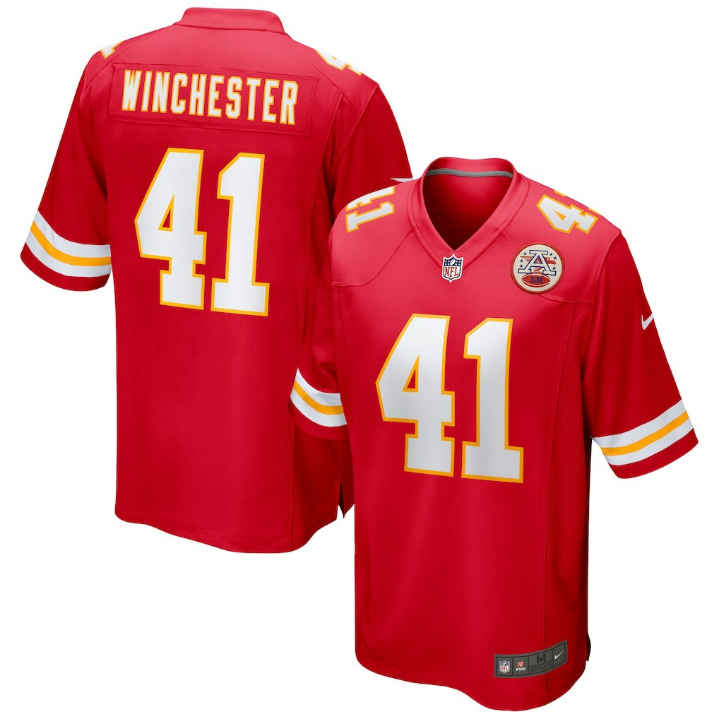 James Winchester Kansas City Chiefs Game Jersey - Red | Nike online