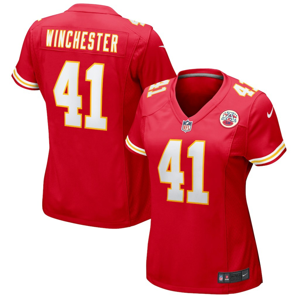 James Winchester Kansas City Chiefs Women's Game Jersey - Red | Nike cheap