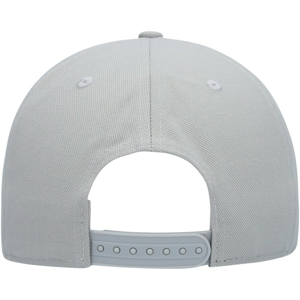 Seattle Kraken Fanatics Wordmark Logo Snapback Hat Gray