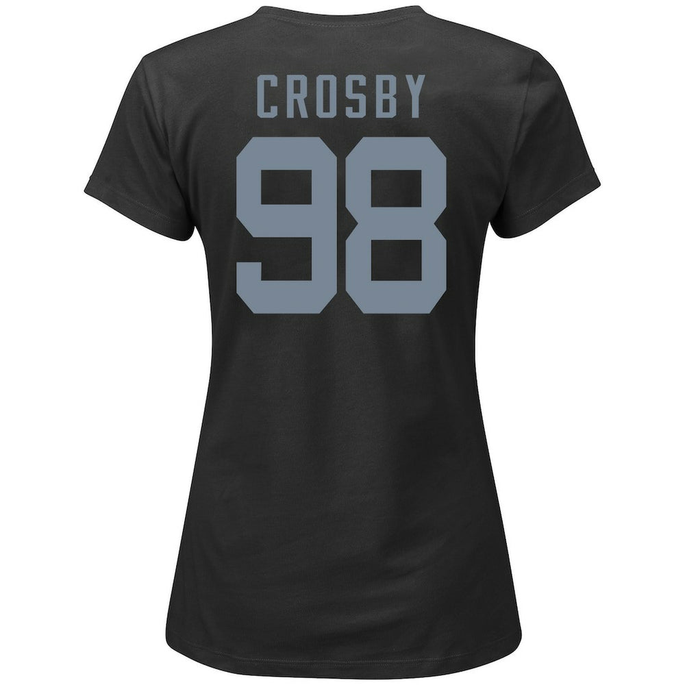 Maxx Crosby Las Vegas Raiders Women's Plus Size Name & Number V-Neck T-Shirt - Black sale