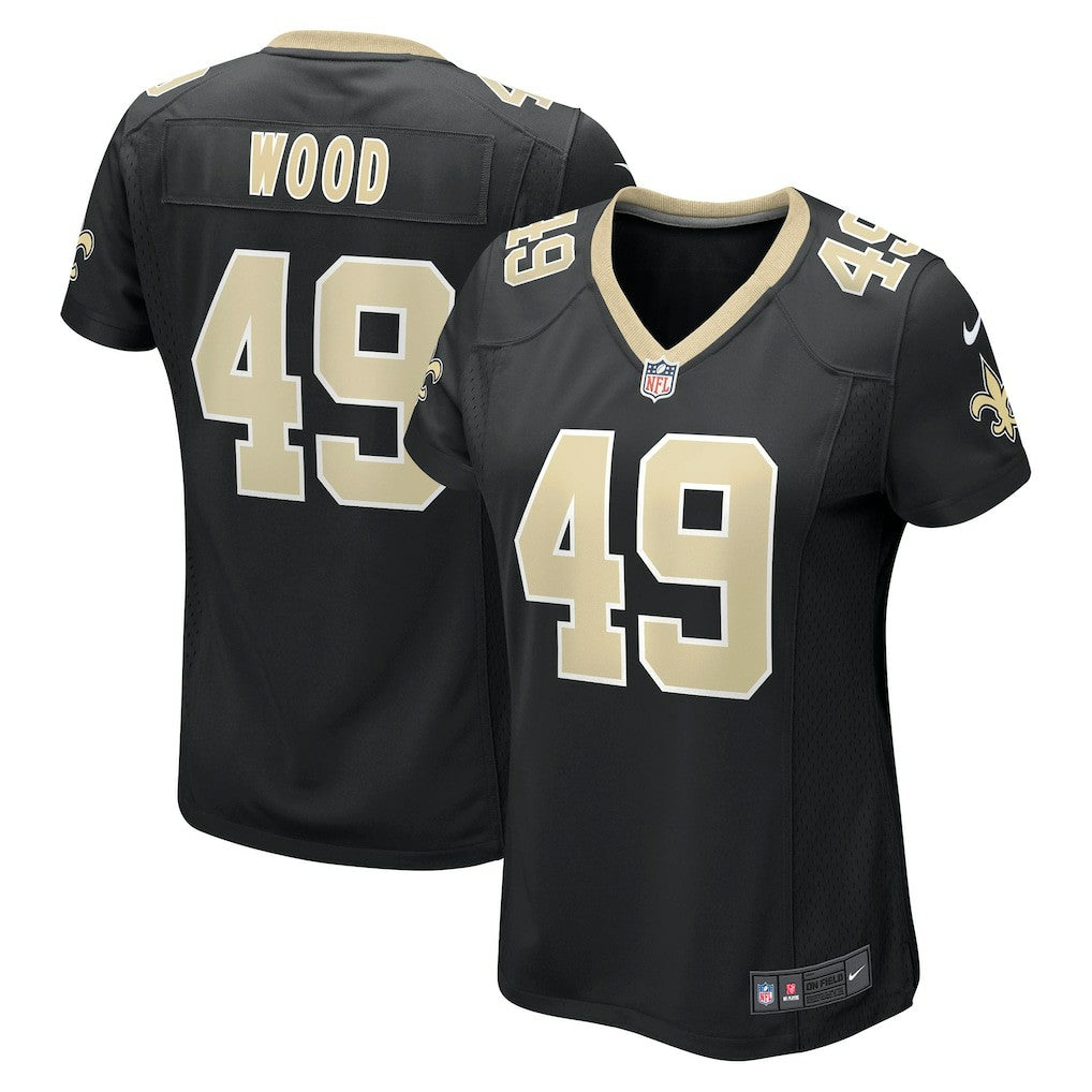 Zach Wood New Orleans Saints Women's Game Jersey - Black | Nike for sale