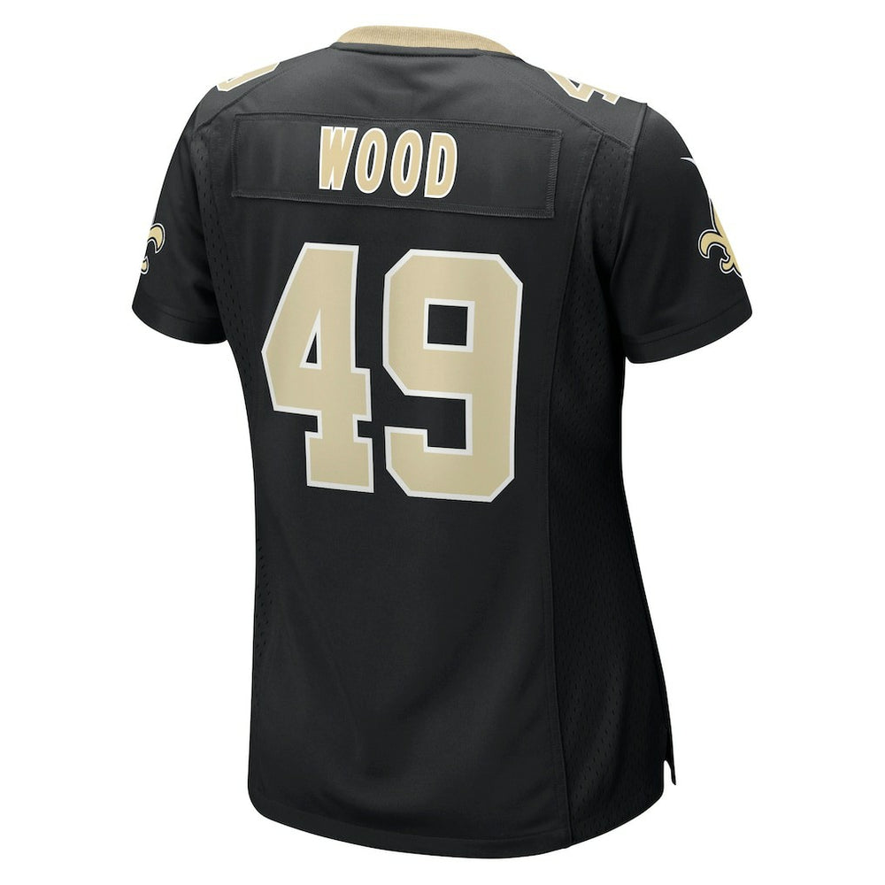 Zach Wood New Orleans Saints Women's Game Jersey - Black | Nike for sale