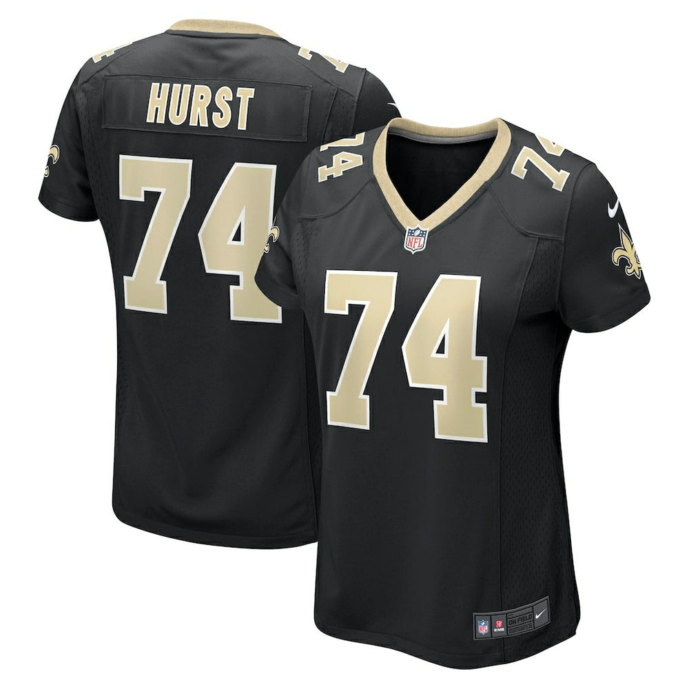 James Hurst New Orleans Saints Women's Game Jersey - Black | Nike cheap