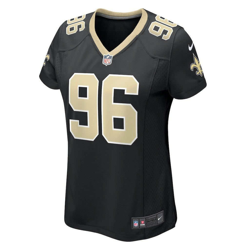 Carl Granderson New Orleans Saints Women's Game Jersey - Black | Nike for sale