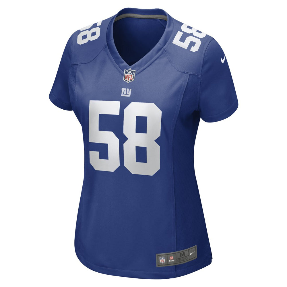 Casey Kreiter New York Giants Women's Game Jersey - Royal | Nike discount