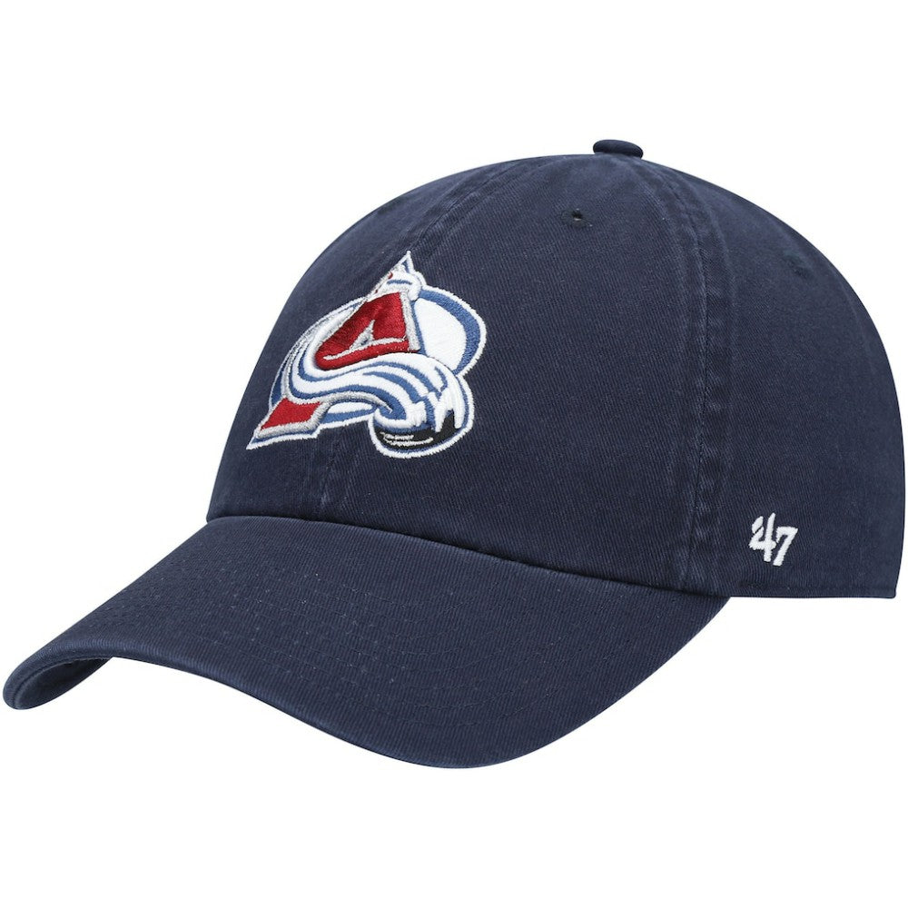 Colorado Avalanche '47 Team Clean Up Adjustable Hat Navy