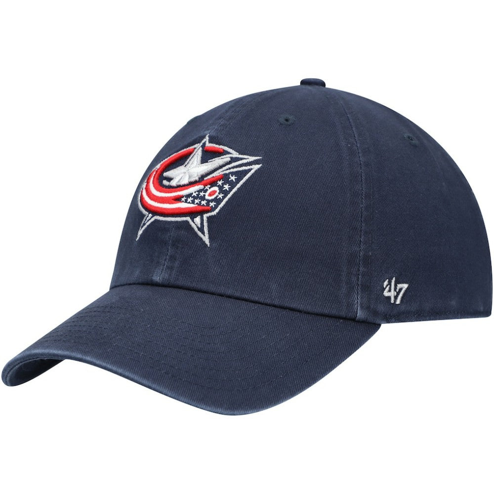 Columbus Blue Jackets '47 Team Clean Up Adjustable Hat Navy
