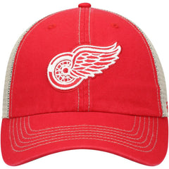 Detroit Red Wings '47 Trawler Clean Up Trucker Snapback Hat Red