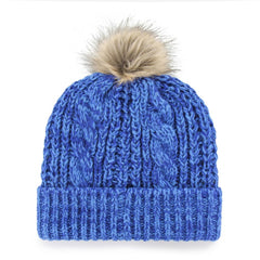 Vancouver Canucks '47 Women's Logo Meeko Cuffed Knit Hat with Pom Blue