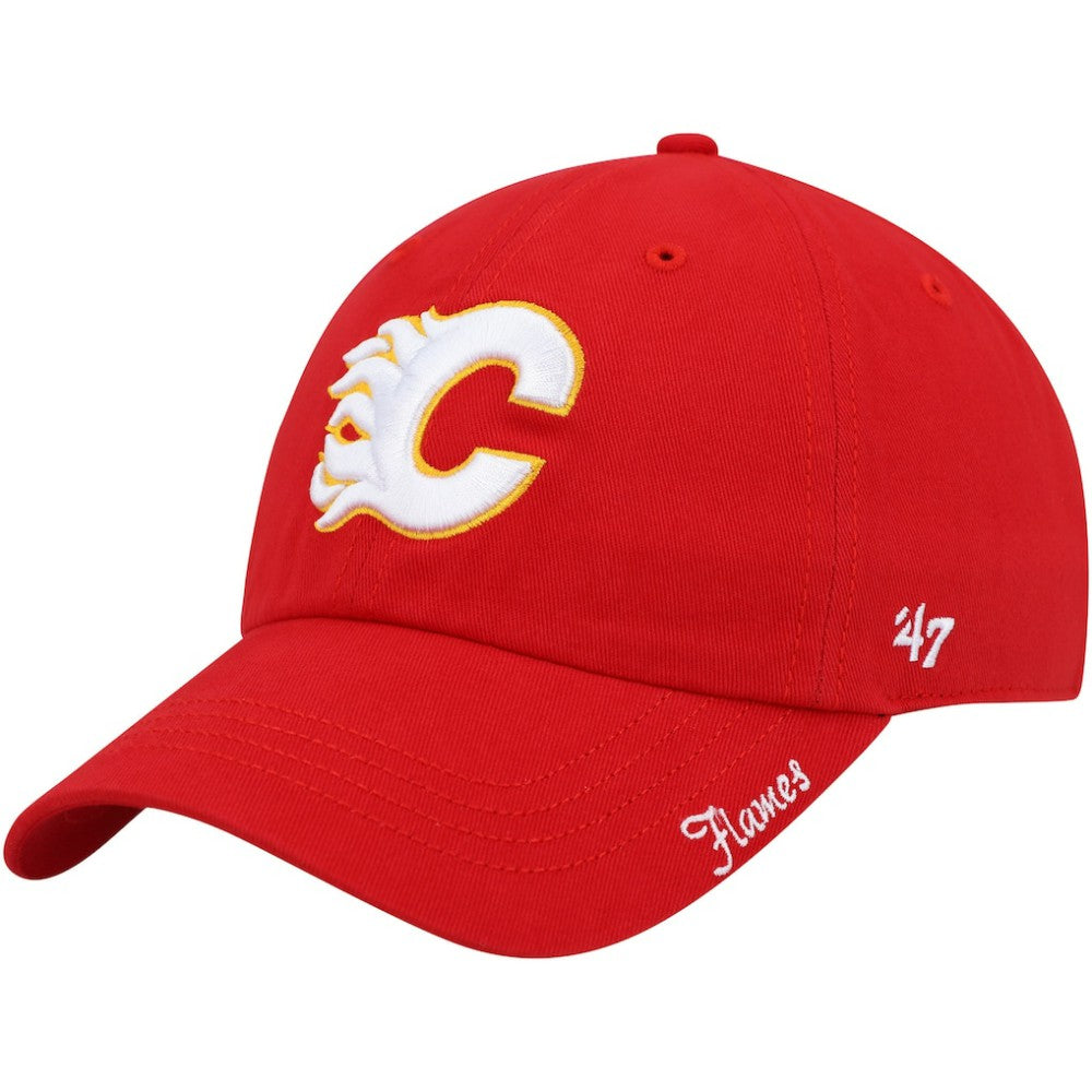 Calgary Flames '47 Women's Team Miata Clean Up Adjustable Hat Red