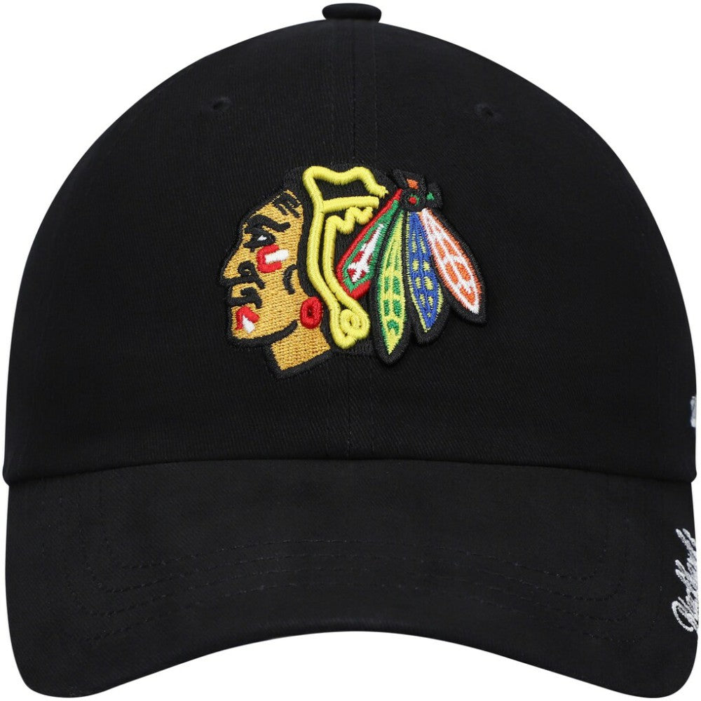 Chicago Blackhawks '47 Women's Team Miata Clean Up Adjustable Hat Black