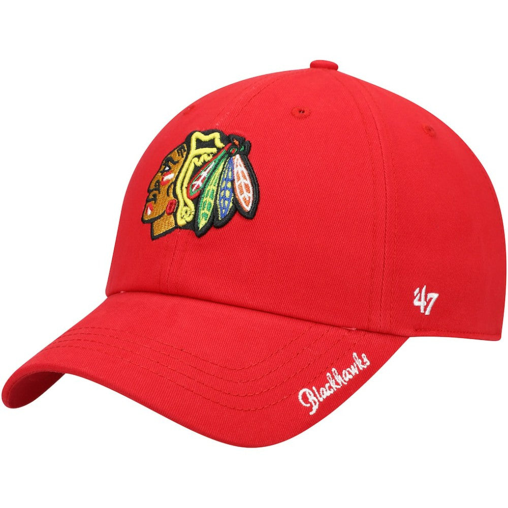 Chicago Blackhawks '47 Women's Team Miata Clean Up Adjustable Hat Red