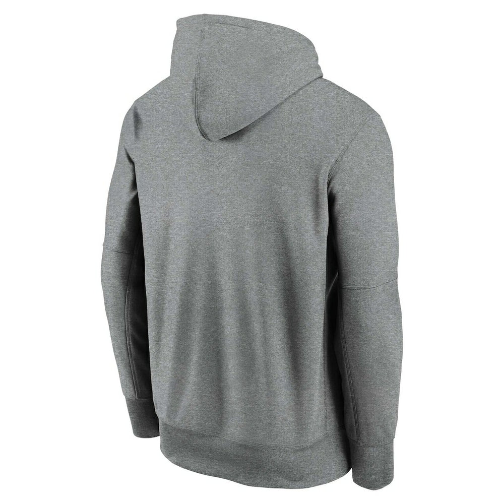 San Francisco 49ers Wordmark Performance Pullover Hoodie - Charcoal | Nike outlet