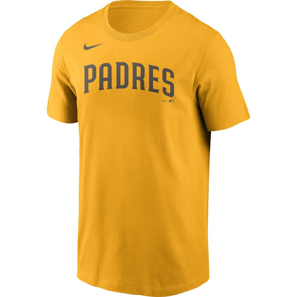 Fernando Tatis Jr. San Diego Padres Name & Number T-Shirt - Gold | Nike