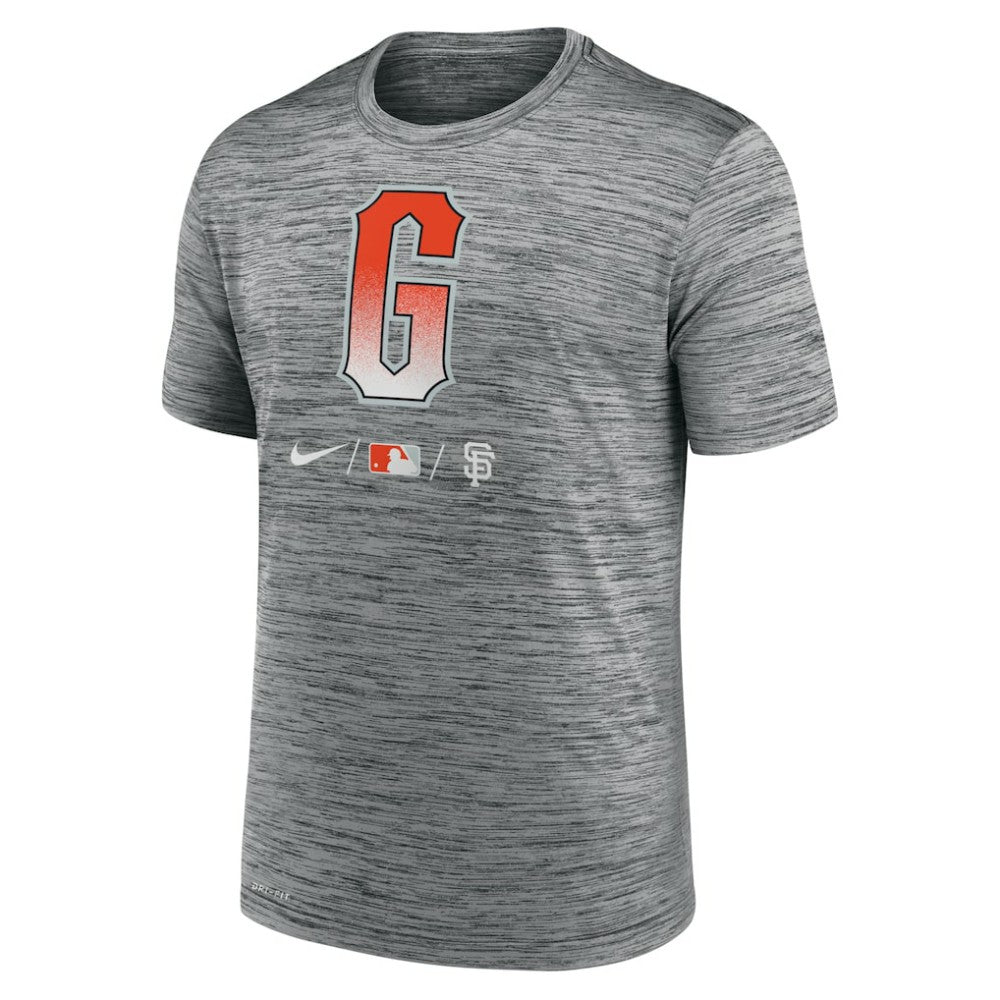 San Francisco Giants City Connect Practice T-Shirt - Anthracite | Nike