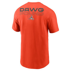 Cleveland Browns Local Phrase T-Shirt - Orange | Nike discount