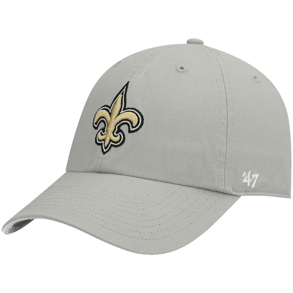 New Orleans Saints '47 Clean Up Adjustable Hat - Gray discount