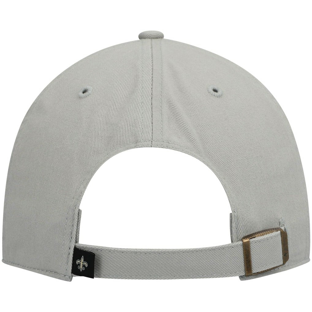 New Orleans Saints '47 Clean Up Adjustable Hat - Gray discount