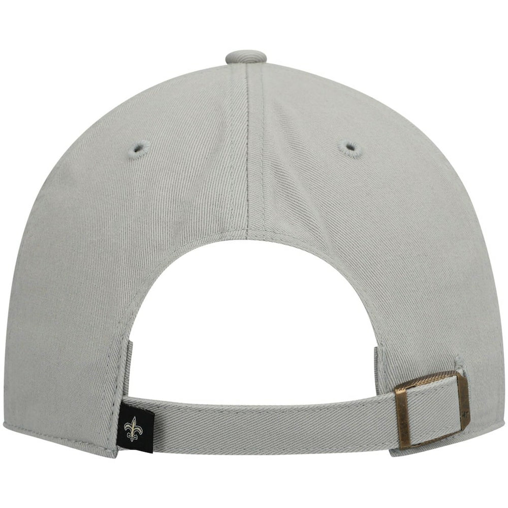 New Orleans Saints '47 Clean Up Adjustable Hat - Gray discount