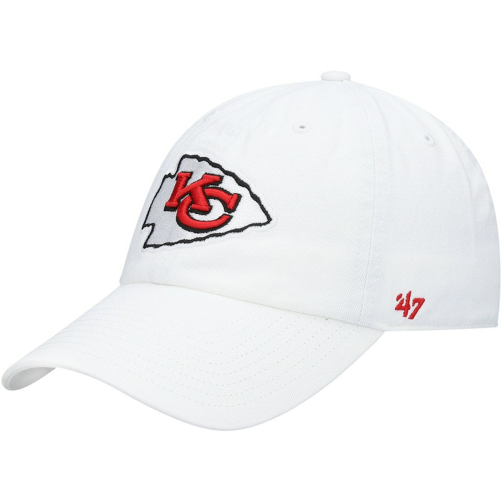 Kansas City Chiefs '47 Logo Clean Up Adjustable Hat - White discount