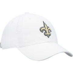 New Orleans Saints '47 Logo Clean Up Adjustable Hat - White sale