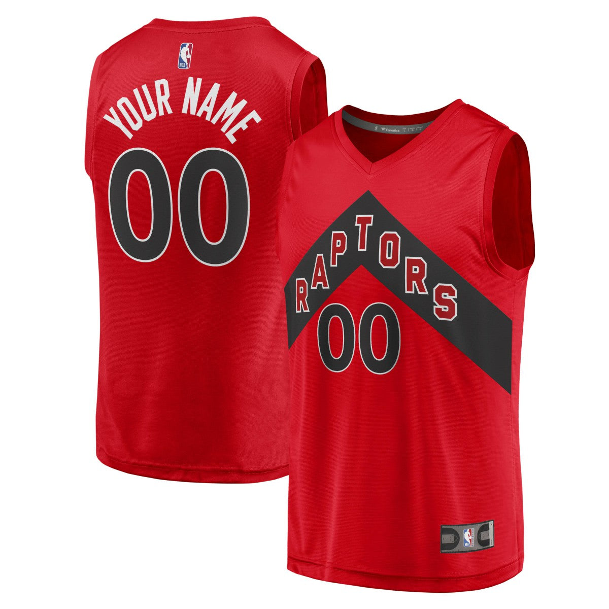 Toronto Raptors Youth Fast Break Replica Custom Jersey - Icon Edition - Red | Fanatics sale
