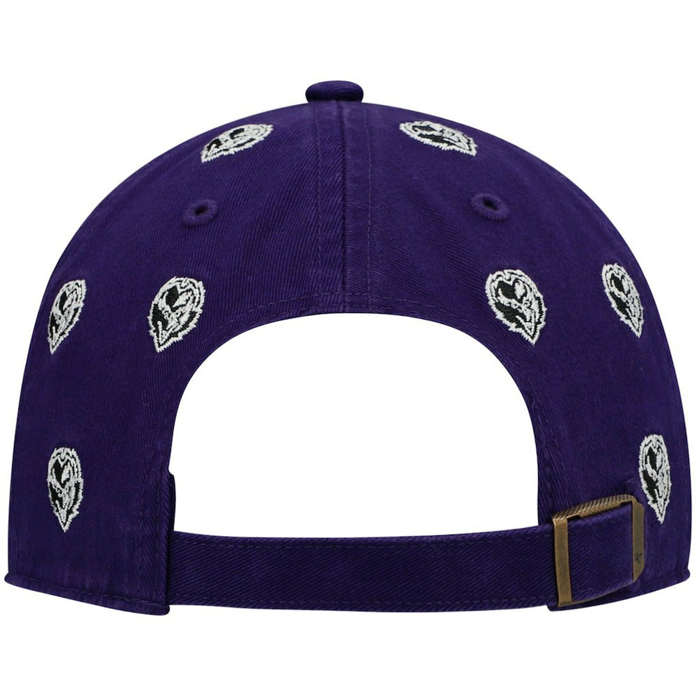 Baltimore Ravens '47 Women's Confetti Clean Up Head Logo Adjustable Hat - Purple online