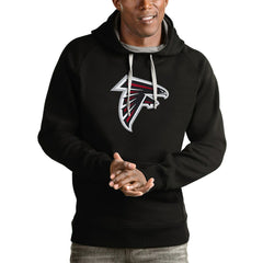 Atlanta Falcons Antigua Victory Pullover Hoodie - Black online