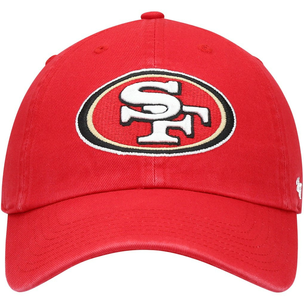 San Francisco 49ers '47 Youth Logo Clean Up Adjustable Hat - Scarlet outlet