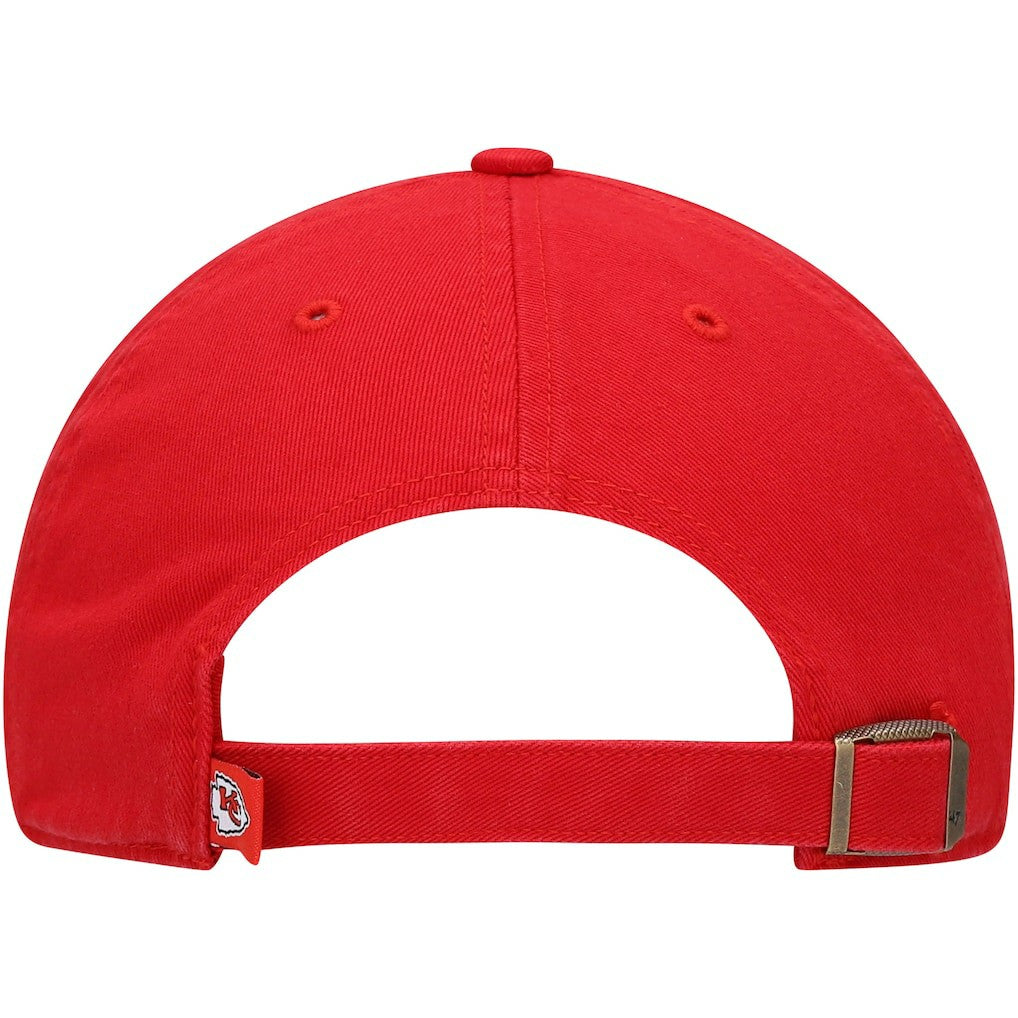 Kansas City Chiefs '47 Youth Logo Clean Up Adjustable Hat - Red cheap