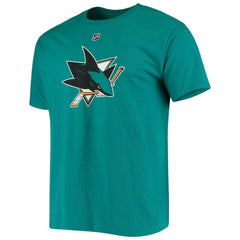 Marc-Edouard Vlasic San Jose Sharks Fanatics Player Name and Number T-Shirt Teal