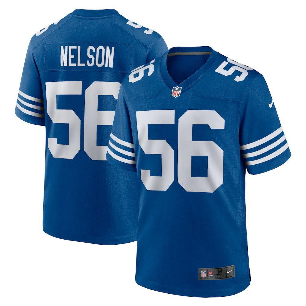 Quenton Nelson Indianapolis Colts Alternate Game Jersey - Royal | Nike outlet