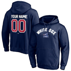 Chicago White Sox Cooperstown Winning Streak Personalized Name & Number Pullover Hoodie - Navy