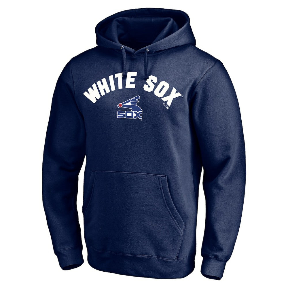 Chicago White Sox Cooperstown Winning Streak Personalized Name & Number Pullover Hoodie - Navy