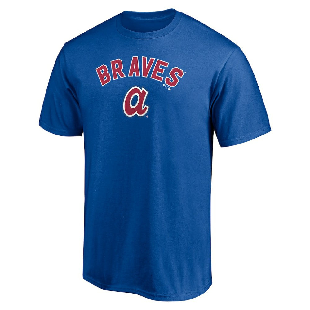 Atlanta Braves Cooperstown Winning Streak Personalized Name & Number T-Shirt - Royal