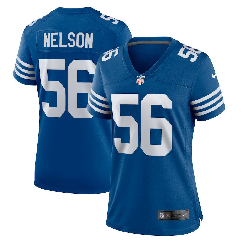 Quenton Nelson Indianapolis Colts Women's Alternate Game Jersey - Royal | Nike for sale