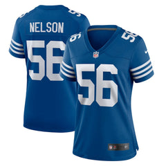 Quenton Nelson Indianapolis Colts Women's Alternate Game Jersey - Royal | Nike for sale