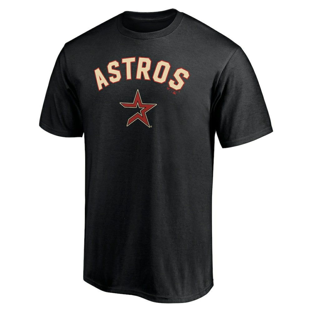 Houston Astros Cooperstown Winning Streak Alternate Personalized Name & Number T-Shirt - Black