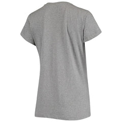 San Francisco Giants Women's Spring Training Fade V-Neck T-Shirt - Heathered Gray | 47 brand