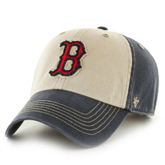 Boston Red Sox Yosemite Freshman Clean Up Adjustable Hat - White/Navy | 47 brand