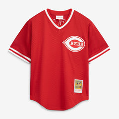 Pete Rose Cincinnati Reds Authentic Batting Practice Jersey - Red | Mitchell & Ness
